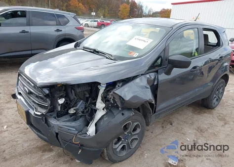 2022 Ford Ecosport S z USA, uszkodzony, nr VIN MAJ6S3FL2NC464135